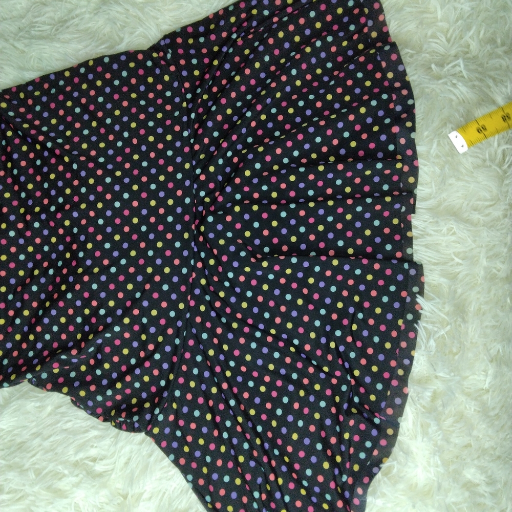 Vtg Victoria's Secret Sexy Little Thing Multi-Colored Polka Dot Dress Size S - Picture 14 of 14